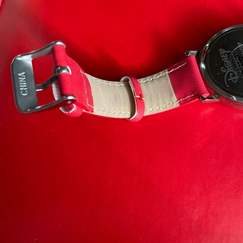 Disney Red and Cream Watch with Silver Accents - Picture 5 of 10